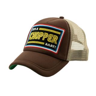 13 1/2 IACB TRUCKER CAP BROWN DOPLNKY: ONE SIZE