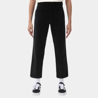 874 W CROP CORD PANT BLK Velikost: 28