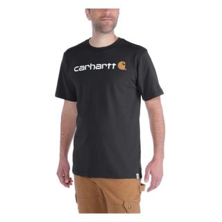 CARHARTT CORE LOGO T-SHIRT S/S BLACK Velikost: XL