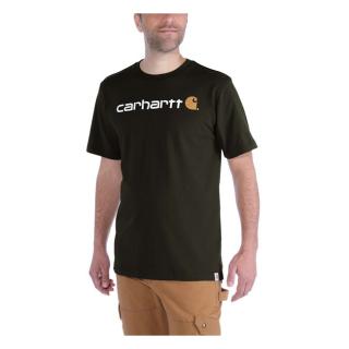 CARHARTT CORE LOGO T-SHIRT S/S PEAT Velikost: XL