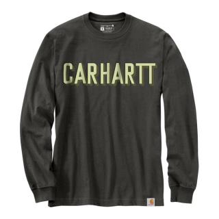 CARHARTT GRAPHIC LOGO LONGSLEEVE PEAT Velikost: L