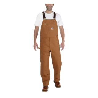 CARHARTT RELAXED FIT DUCK BIB OVERALL CARHARTT®BROWN Velikost: 36/32