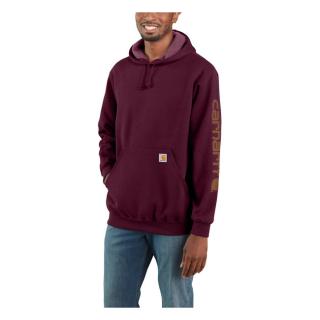 CARHARTT SIGNATURE LOGO HOODIE PORT Velikost: L