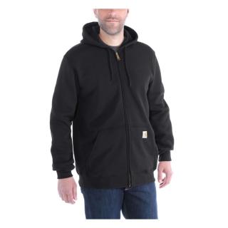 CARHARTT ZIP HOODED SWEATSHIRT BLACK Velikost: L