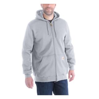 CARHARTT ZIP HOODED SWEATSHIRT HEATHER GREY Velikost: L