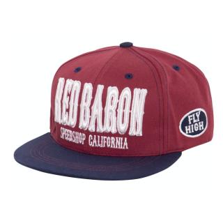 KING KEROSIN RED BARON CAP RED/BLUE DOPLNKY: ONE SIZE