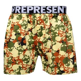 Trenky REPRESENT EXCLUSIVE MIKE SKULL CAMMO Velikost: L