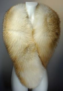 Dámský šálový kožešinový límec - liška