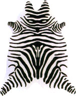 Hovězina - potisk zebra