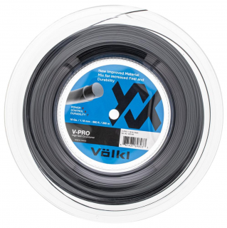 V-Pro Tennis String Reel Barva: černá, Délka: 200 metrů, Průměr: 1,28 mm