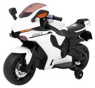 Dětská elektrická motorka R1 Superbike bílá