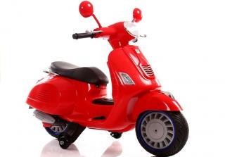 Dětská elektrická motorka XMX318 červená