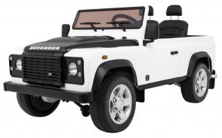 Dětské elektrické autíčko Land Rover DEFENDER bílé