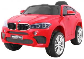 Elektrické autíčko BMW X6M červené
