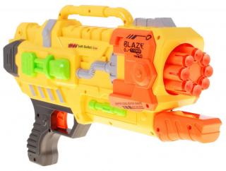 Manuální dětská pistole Blaze Storm žlutá