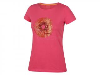 Dámské tričko bavlna TARJA L růžová Velikost: L