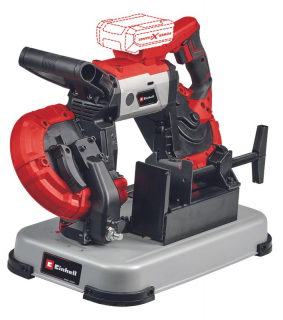 Einhell TE-MB 18/127 U Li-Solo Aku pásová pila s podstavcem 4504215