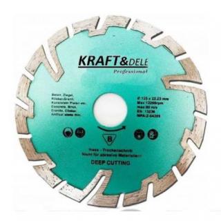 Kraft & Dele KD928 Diamantový kotouč 125mm