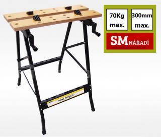 Magg JDT025 Pracovní stůl skládací, pracovní deska 560mm, hloubka 200-300mm,nosnost 70kg