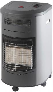 MEVA TB15001 - Plynová kamna RELAX PLUS, elektrika 1,5 kW / LPG 4,2 kW, regulátor, hadice