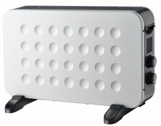 Strend Pro DL04B, Elektrický konvektor 1 250W, 2 000W, 230V, ventilátor, termostat