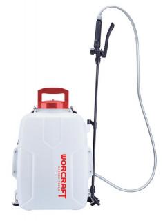 Worcraft CBS-S20Li, 20V Aku postřikovač, 12l, 4x tryska, popruh, bez aku a nabíječky