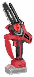 Worcraft CHS-S20LiB,20V Aku ruční bezuhlíková řetězová pila,lišta 150mm
