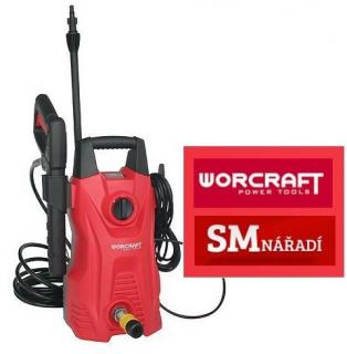 Worcraft HC14-070 Elektrická tlaková myčka 1400W, 105bar, tlaková hadice 8m, kartáč