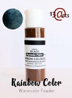 13@rts - AYEEDA / BLACK / RAINBOW COLOR - prášková barva, 28 gr