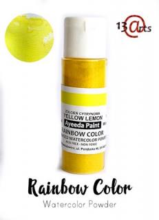 13@rts - AYEEDA / YELLOW LEMON / RAINBOW COLOR - prášková barva, 28 gr