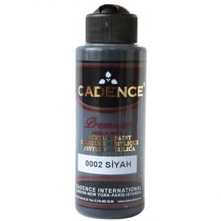 Cadence - SIYAH 0002 / PREMIUM - základní akrylová barva