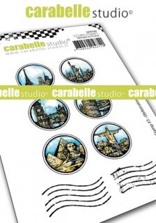 Carabelle studio - OBLITERATIONS - cling gumové razítko