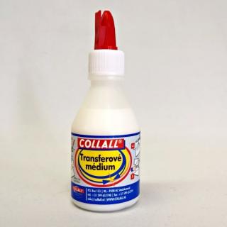 Collall - TRANSFEROVÉ MÉDIUM / 100 ml - přenos obrázků na dřevo, sklo, keramiku, textil