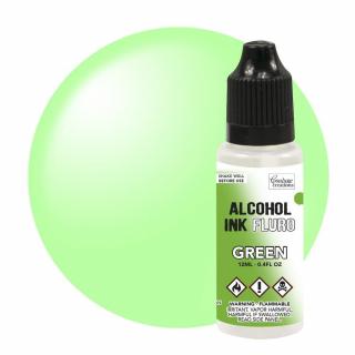 Couture Creations - ALCOHOL FLURO INK / GREEN - alkoholová barva