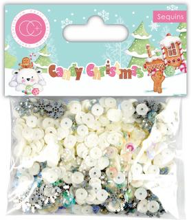Craft Consortium -   CANDY CHRISTMAS  - SEQUINS, flitry