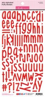 Doodlebug Design - ARIA / McIntosh- 3D samolepky, abeceda