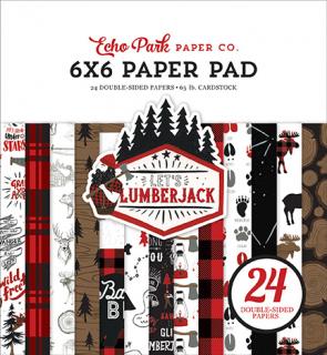 Echo Park - LET´S  LUMBERJACK - 6  kompletní scrapbooková sada