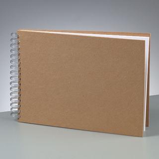 Efco - kartonové album A4 pro scrapbook; 25 bílých listů