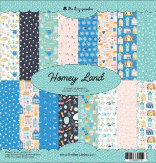 Hobby Gros / Paper Favourites - HOMEY LAND - 12  scrapbooková sada