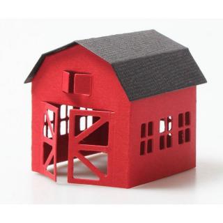 Hobby Solution - Farm House - vyřezávací kovová šablona, abeceda