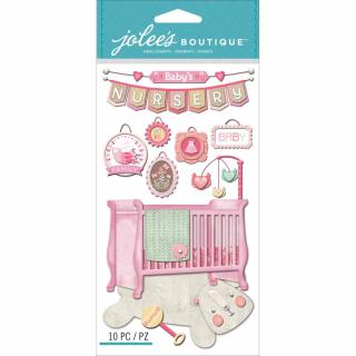 Jolees Boutique - BABY GIRL NURSERY - dětské samolepky