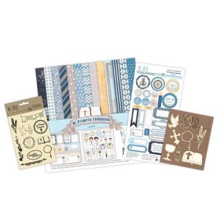 KORA project - PRIMERA Comunión / KIT - scrapbooková sada + příslušenství