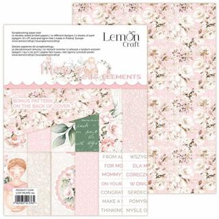 Lemon Craft - MUM LOVE / ELEMENTS - 6x8   scrapbooková sada na vystřihování