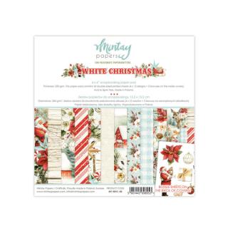 Mintay - WHITE CHRISTMAS - 6 x 6  scrapbooková sada čtvrtek