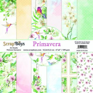 ScrapBoys - PRIMAVERA - 6  kompletní scrapbooková sada