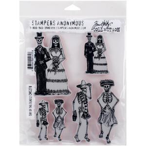 Stampers anonymous / Tim Holtz - DAY OF DEAD 2 - cling gumová razítka