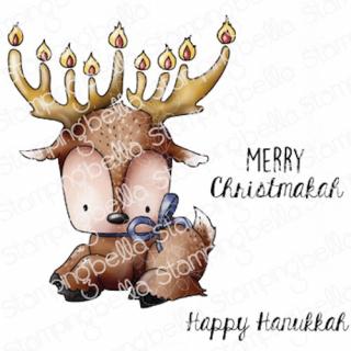 Stamping Bella - HANUKKAHDEER - cling gumové razítko