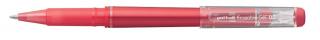 Uni-ball - červená / školní gumovací pero s víčkem