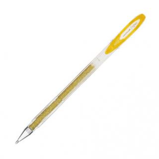 Uni-Ball - SIGNO 120SP / GOLD / SPARKLING -  třpytkové zlaté gelové pero, hrot 0,7 mm