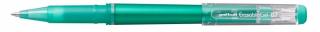 Uni-ball - zelená / školní gumovací pero s víčkem